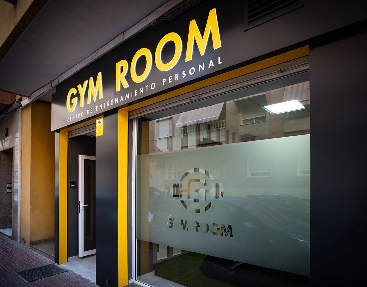 Letrero Gym Room Torrevieja